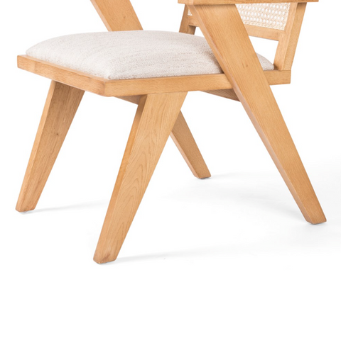 Flora Dining Chair- Smoked Drift Oak