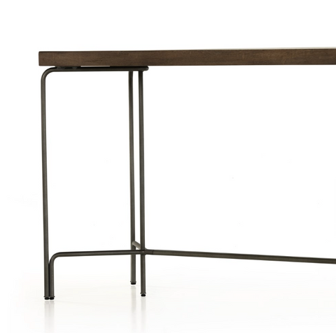 Marion Console Table - Rustic Fawn Veneer