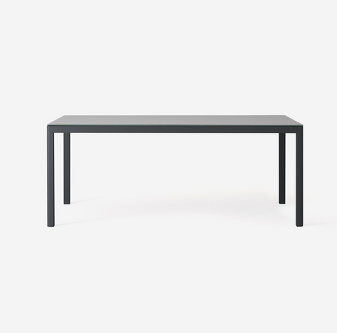 Cape Outdoor Dining Table - Charcoal