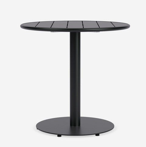 Ria Round Outdoor Dinette Table - Charcoal