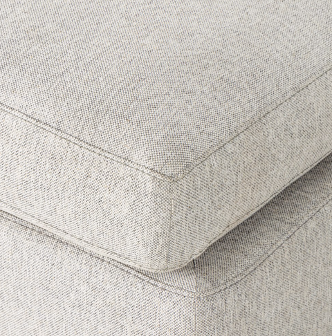 Colt 3Pc U Sectional- Aldred Silver