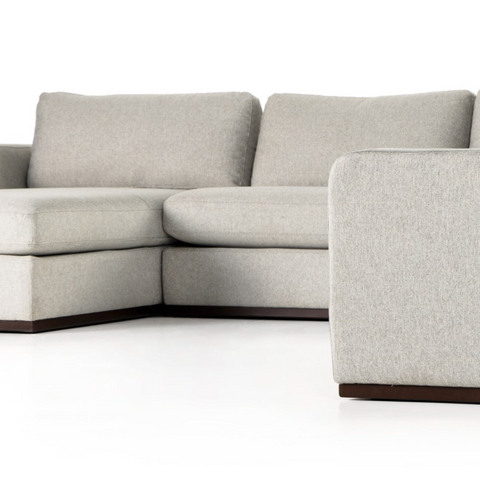 Colt 4Pc LAF Sectional- Aldred Silver