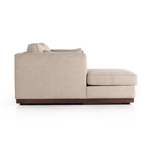 Lawrence 2Pc LAF Chaise Sectional Sofa -Nova Taupe