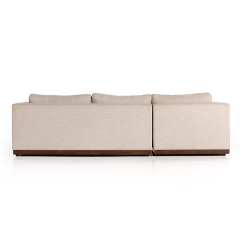 Lawrence 2Pc LAF Chaise Sectional Sofa -Nova Taupe