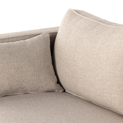 Lawrence 2Pc LAF Chaise Sectional Sofa -Nova Taupe