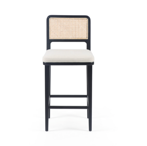 Veka Counter Stool -Natural Cane