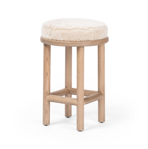 Saldino Counter Stool - Blonde Nettlewood