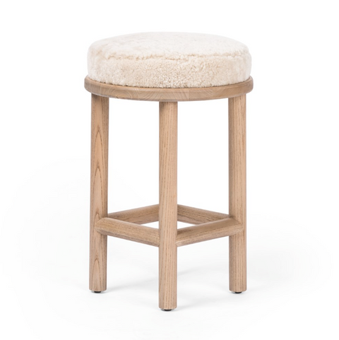 Saldino Counter Stool - Blonde Nettlewood
