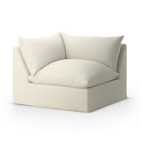 Grant Outdoor Corner Piece - Faye Cream