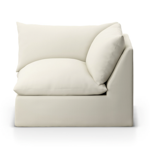 Grant Outdoor Corner Piece - Faye Cream