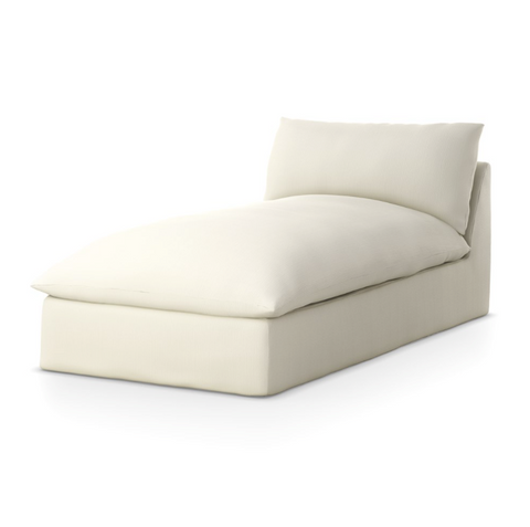 Grant Outdoor Chaise Piece - Faye Cream