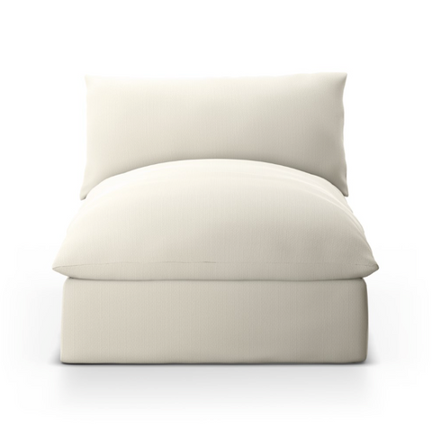 Grant Outdoor Chaise Piece - Faye Cream