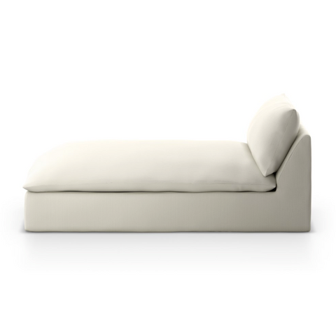 Grant Outdoor Chaise Piece - Faye Cream