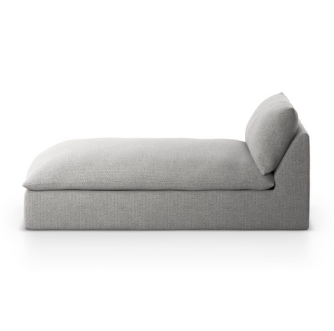 Grant Outdoor Chaise Piece - Faye Ash
