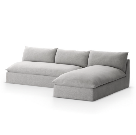 Grant Outdoor 2Pc Sectional - Faye Ash