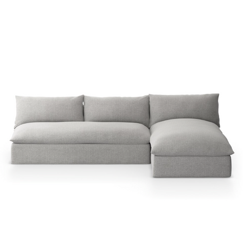 Grant Outdoor 2Pc Sectional - Faye Ash