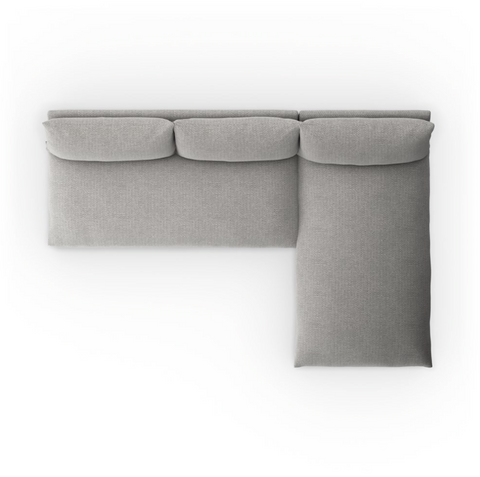 Grant Outdoor 2Pc Sectional - Faye Ash