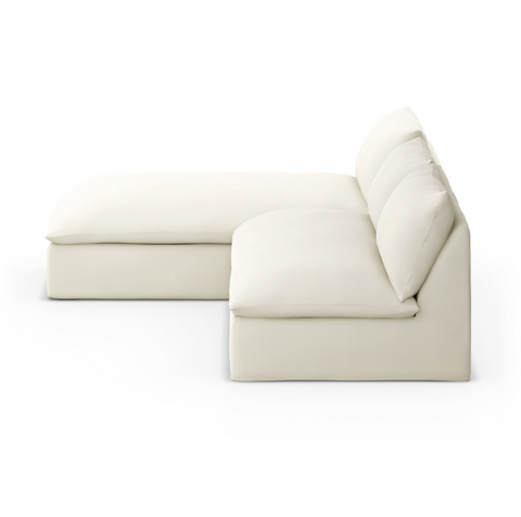 Grant Outdoor 2Pc Sectional - Faye Cream
