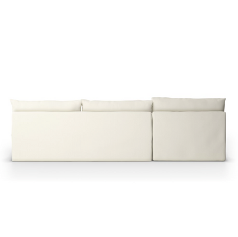 Grant Outdoor 2Pc Sectional - Faye Cream