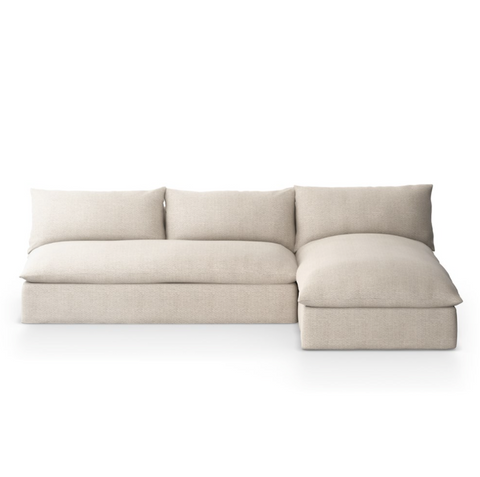Grant Outdoor 2Pc Sectional - Faye Sand