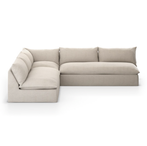 Grant Outdoor 3Pc Sectional - Faye Sand