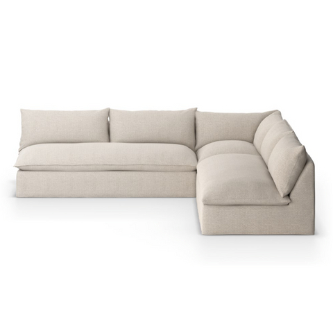 Grant Outdoor 3Pc Sectional - Faye Sand