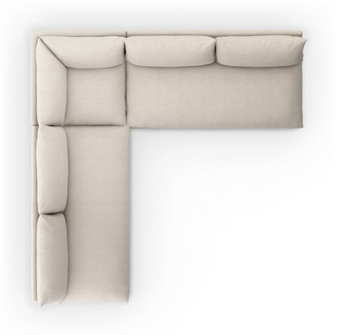 Grant Outdoor 3Pc Sectional - Faye Sand