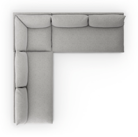 Grant Outdoor 3Pc Sectional - Faye Ash