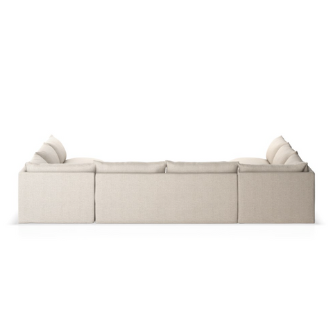 Grant Outdoor 5Pc Sectional - Faye Sand