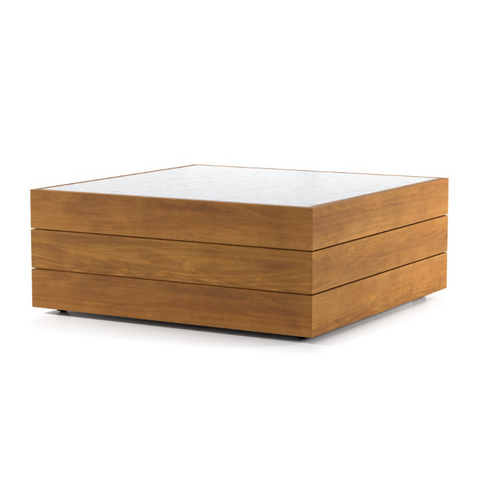 Grant Outdoor Coffee Table- Natural Teak