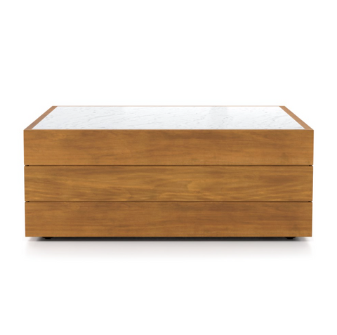 Grant Outdoor Coffee Table- Natural Teak