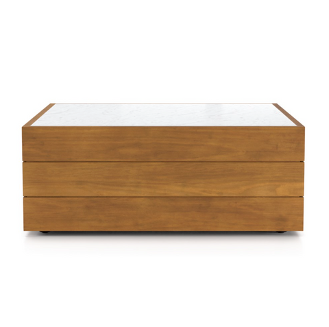 Grant Outdoor Coffee Table- Natural Teak