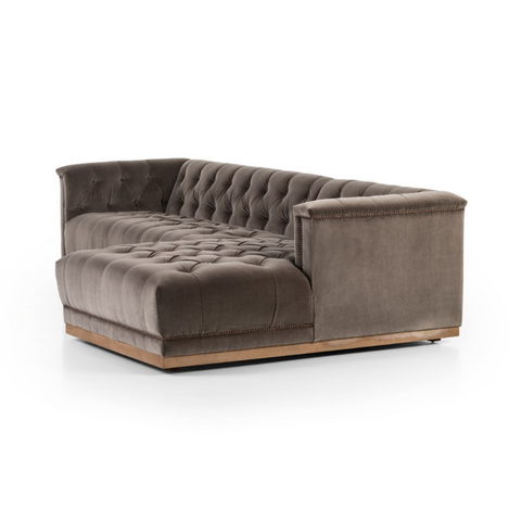 Maxx 2Pc RAF Sectional 109"- Sapphire Birch