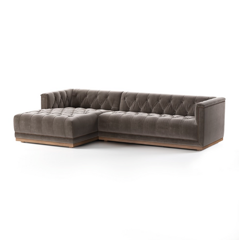 Maxx 2Pc LAF Sectional 109"- Sapphire Birch