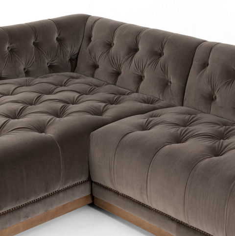 Maxx 2Pc LAF Sectional 109"- Sapphire Birch