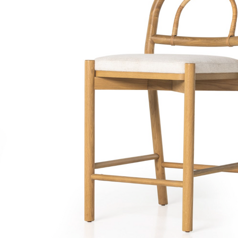 Pace Counter Stool- Natural Cane