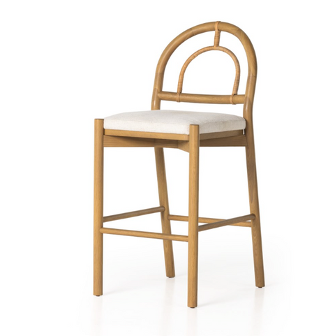 Pace Bar Stool- Natural Cane