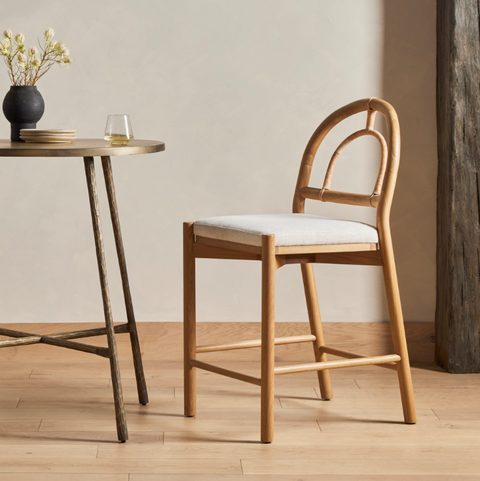 Pace Bar Stool- Natural Cane