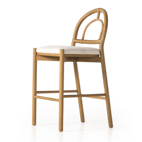 Pace Bar Stool- Natural Cane