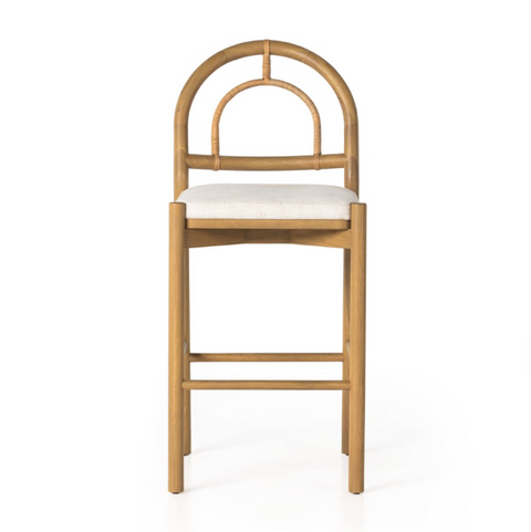 Pace Bar Stool- Natural Cane