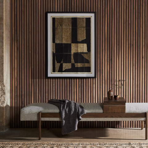 Dark 2 By Dan Hobday 40"x30" - Black Maple