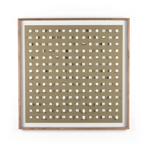 See Through Olive by FH Art Studio - Rustic Walnut