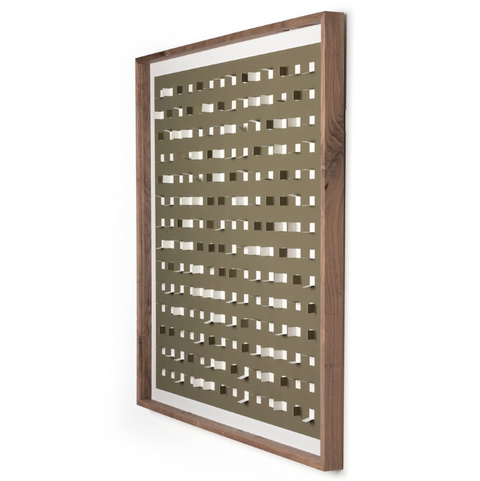 See Through Olive by FH Art Studio - Rustic Walnut