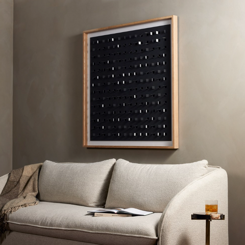 See Through Raven by FH Art Studio - Rustic Walnut