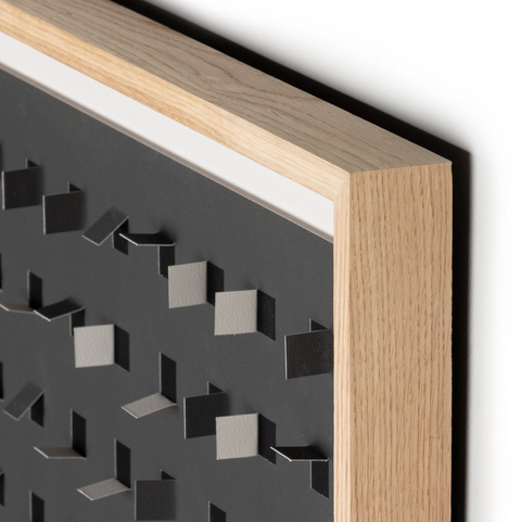 See Through Raven by FH Art Studio - Rustic Walnut