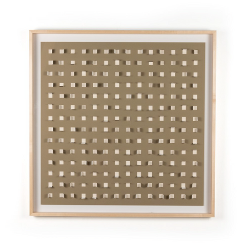 See Through Taupe By FH Art Studio