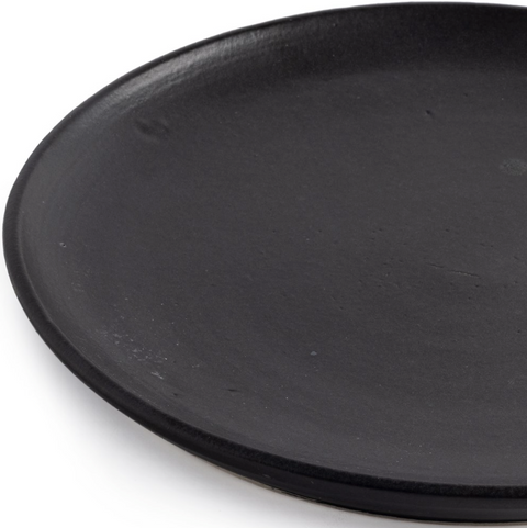 Nelo Dinner Plate - Set of 4 - Matte Black