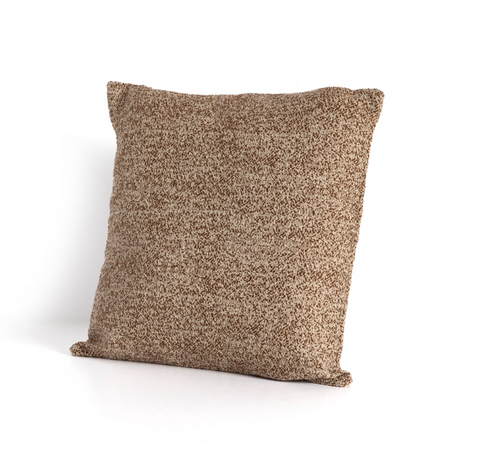 Reema Pillow - 20" - Textured Chestnut