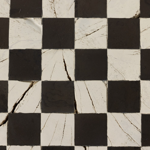Chess Table - Ivory
