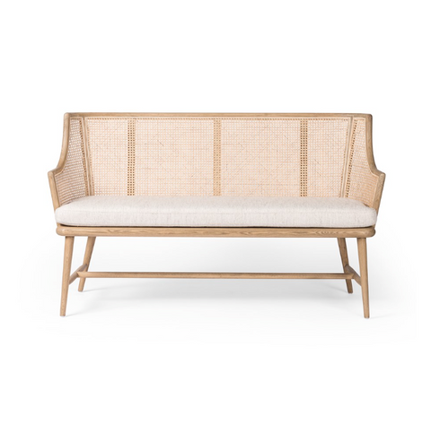 Walter Accent Bench - Rustic Blonde